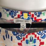 Johnny Was ‎ Geometric Open Sleeve Shift Dress - M Photo 2