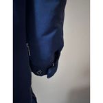 Vince  Navy Blue Mid Length Winter Coat with Hood Photo 7
