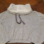 Ultra Flirt  Heather Gray Cowl Neck Sweater Photo 0