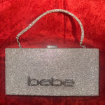 Bebe  Silver Clutch Bag Photo 0