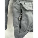 Columbia Crescent Cliff Women's Jacket Feather & Down Hooded Grey XL Pockets Photo 5