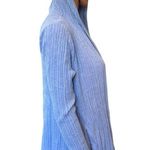 Barefoot Dreams Icy Blue CozyChic Ultra Lite Oasis Ribbed Comfy Lounge Cardigan Photo 1