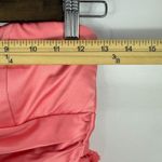 XOXO  Strapless Dress 6 Pink Rosette Floral Sweetheart Prom Cocktail Party Y2K Photo 5