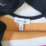 Ella Moss  Striped Bodycon‎ Tank Dress Ribbed Sleeveless Black Pink Small New Photo 5