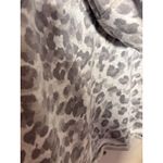 Calvin Klein Cropped Sweatshirt Lightweight Activewear Lounge Animal Print XL Photo 5