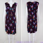Torrid NEW  floral front zip‎ tie waist sweetheart neckline dress pocket, 2X Photo 1