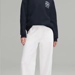 Lululemon  NWT Heavyweight Fleece Pullover Tennis Club Sweater Top Blue Size M Photo 0