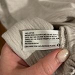 Universal Threads Universal Thread Mock Neck Light Gray T Shirt Dress Medium Photo 9