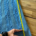 ASOS  Blue Distressed Short Sleeve Sweater Dress 8 Photo 4