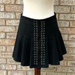 ZARA NWOT Grommet Pleated Mini Skirt Photo 0