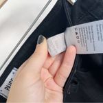 Paige  • Verdugo Ankle Skinny Jeans black denim gold ankle zippers Photo 6