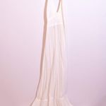 Tommy Bahama Women's Cotton Poplin Crochet Knit Halter Neck Smocked Maxi Dress Photo 0