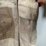 Marc by Marc Jacobs  beige patchwork long cotton belted coat size Small Photo 3