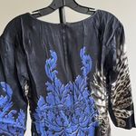 Just Cavalli NWOT  Swan Print Mini Dress Silk Womens Size 38 Photo 5