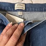 J.Crew  Cropped Trouser Wide Leg Jeans Denim Blue Size‎ 30 Photo 2
