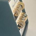 House of Harlow 1960 Set of 6 Gold Tone Hoop Stud Earrings Lead Safe Nickel Free Photo 3