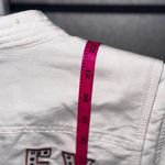 HARLEY DAVIDSON Motorcycle White Jacket Women's Size Large Photo 13
