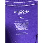 Arizona Jeans Arizona Jean Co Purple Polo Shirt Womens XXL Stretch Preppy Uniform Casual NWT Photo 7