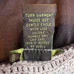 Copper Key Size Small Brown & Tan & Pink Tunic Top Crochet Neck Racerback Photo 7