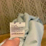 BARI JAY STYLE 1580 BRIDESMAID DRESS COLOR IVORY MISTY BLUE SIZE 10. Photo 5