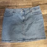 Lee  Women's Light Blue Mini Skirt Photo 1