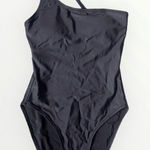 Girlfriend Collective Asymmetrical Split Strap One Piece Swimsuit Size XS Photo 0