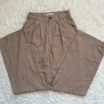 Reformation Mason Pant High Waist Trousers Relaxed Wide Leg Khaki 4 NWT New Photo 1