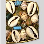 Turquoise Elastic and Metal Belt Artistic buckle Western Cowgirl Southwest Brown Photo 2