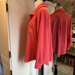 Maurice's Maurice’s Medium Pink Ribbed Shacket Photo 1