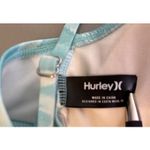 Hurley Swimsuit Womens Sz L Blue One Piece Front Zip Ocean Wave NWOT Photo 9