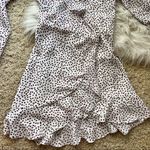 Lucy Paris White Wrap dress Photo 6