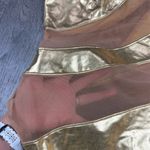 Norma Kamali  Gold One Piece Swimsuit Photo 12