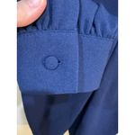 DKNY Donna Karan‎  womens Long Sleeve Wrap Dress Coastal Blue Size 8 Photo 8