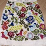 Anthropologie  Ayaka Embroidered Skirt Size 6 By Maeve MOULINETTE SOUERS Photo 1