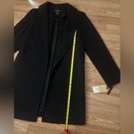 Halogen Pea Coat Black Coat From Nordstrom Size Small Photo 4