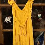 SheIn Adorable yellow sundress that ties in the back. Never worn. . Size small. Photo 0