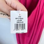 Rachel Pally Siren Dress Lover Hot Pink Size Medium NWT New Halter Mini Sexy Photo 6