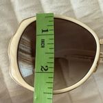 MONT BLANC MB 416S 25F 58▪️17 135 Ivory Gold Women’s Designer Sunglasses Photo 12