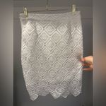 Lenny B . White Lace Skirt Photo 1