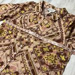 Cleobella  Raffia Floral Long Sleeve Top Size Medium Photo 8