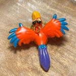 Disney Vintage 1992 Rare  Aladdin Lago Parrot PVC Figure Keychain Photo 4