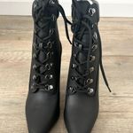 EGO NEW  Official Black Leather Ankle Boots Size 7 Photo 1
