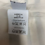 J.Crew  Women's Size 9 Double Striped‎ Pencil Skirt Black Cream Career Business Photo 10