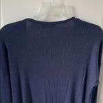 Fifteen Twenty  Midnight Blue Ribbed Top Photo 9