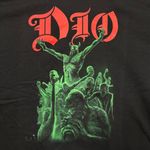 Dio heavy metal band T-shirt, size large Photo 1