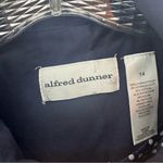 Alfred Dunner  Coat Jacket Lightweight Greenwich Circle Size 14 Navy Blue Photo 2