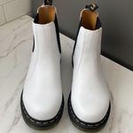 Dr. Martens shoes White Yellow Stitch Smooth Leather Chelsea Boots New size 9 Photo 6