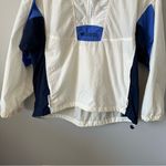 Columbia Vintage 90s Windbreaker 1/2 Zip Pullover Jacket Medium Radial Sleeve Photo 2