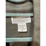 Banana Republic Vintage 80s 90s Safari & Travel Green Linen Jacket Shirt Dress M Photo 8