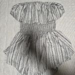 Mini Dress Romper Gray Photo 0